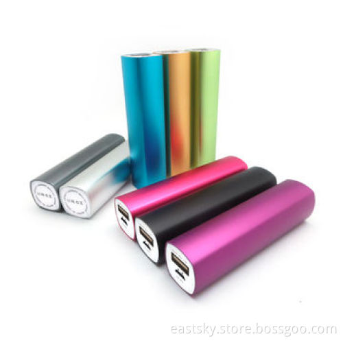 Universal aluminum power bank charger, stylish, compact, portable and fashionable design